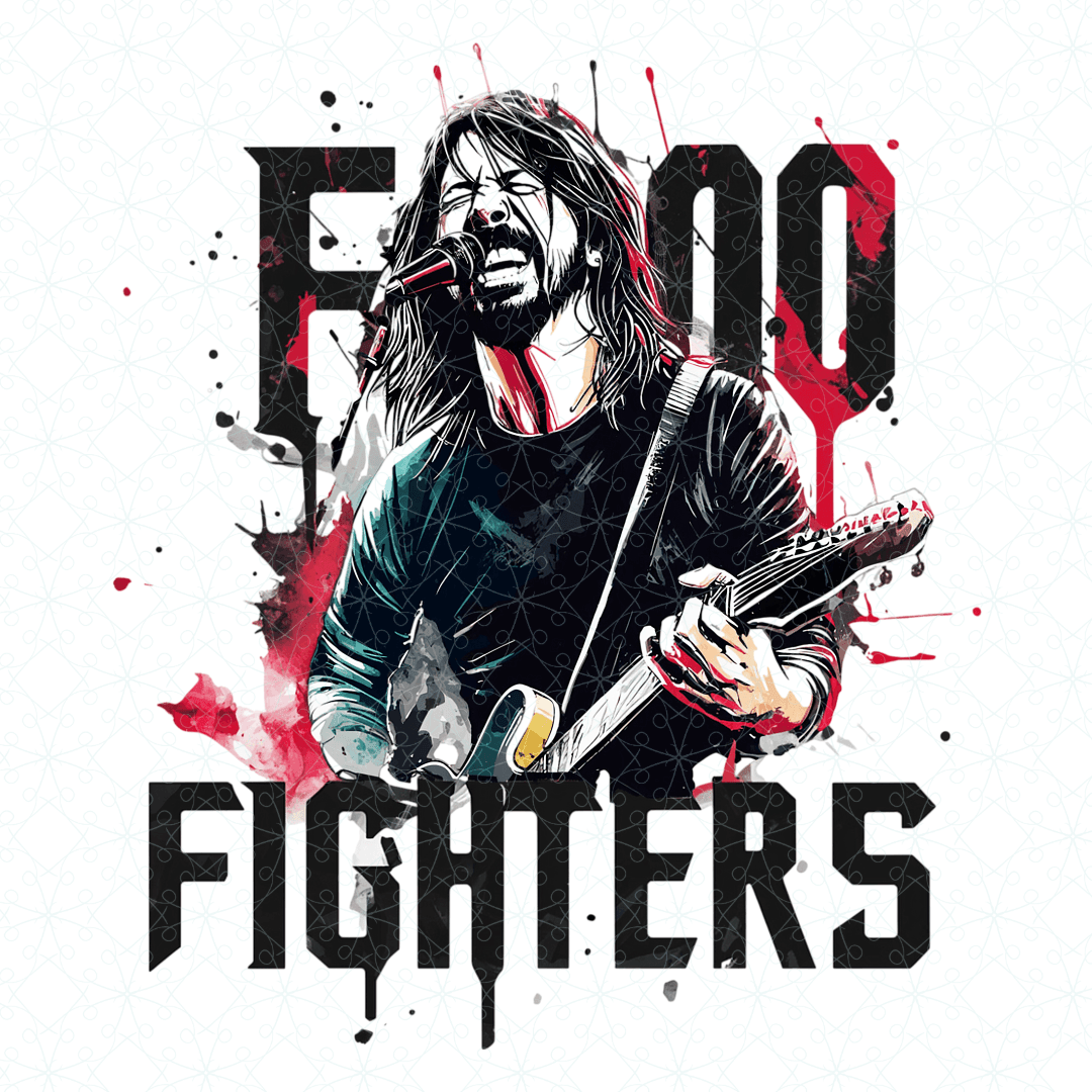 Foo Fighters T shirt - Band Shirt - Text Tease