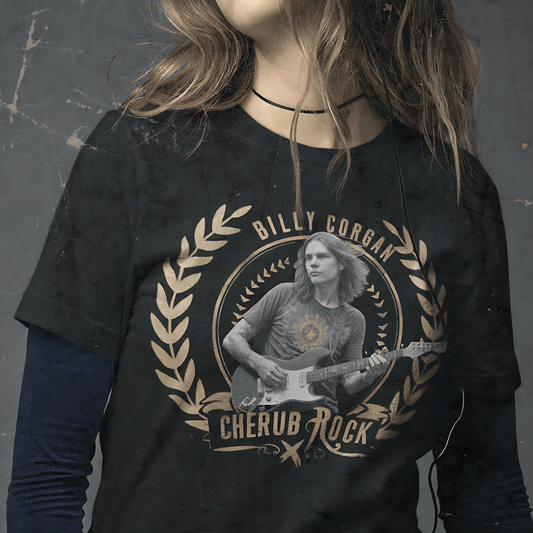 Smashing Pumpkins Cherub Rock Tee - Text Tease