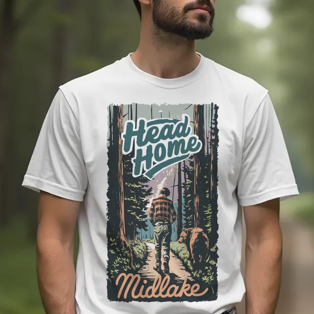 Midlake Band Shirt - Head Home - Text Tease