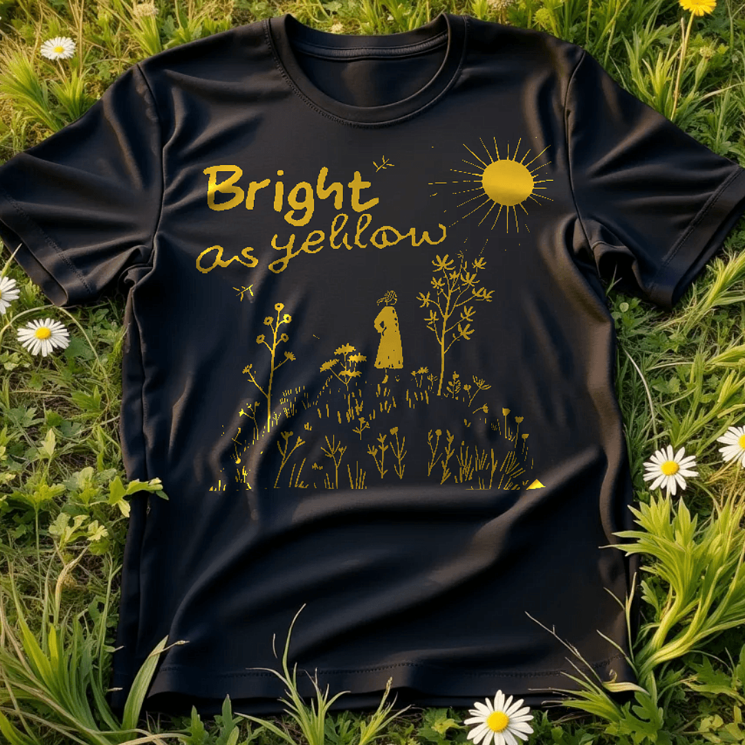 Innocence Mission Bright as Yellow T Shirt - Text Tease