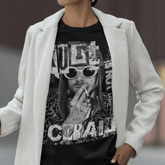 Kurt Cobain Shirt - The Last Session - Text Tease