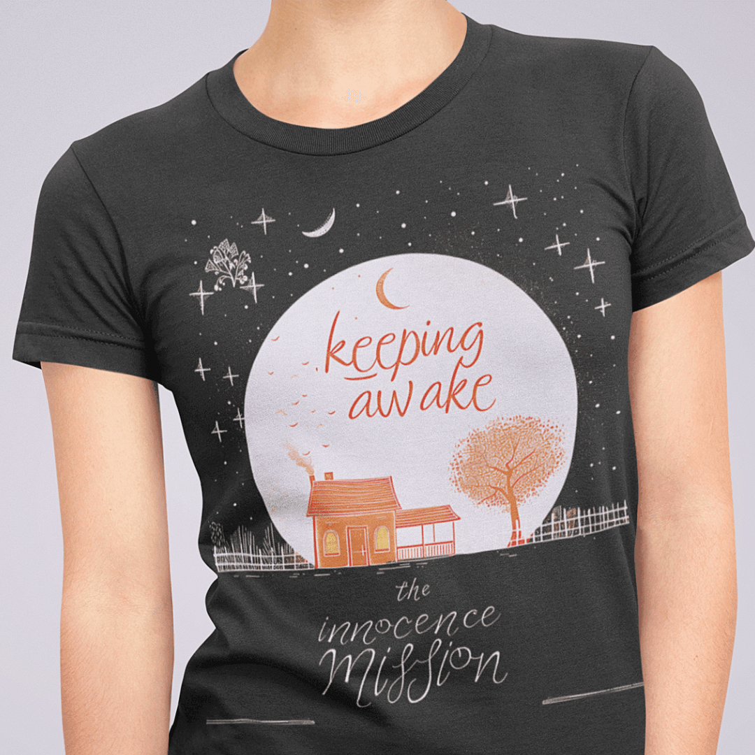 Innocence Mission Keeping Awake T Shirt - Text Tease