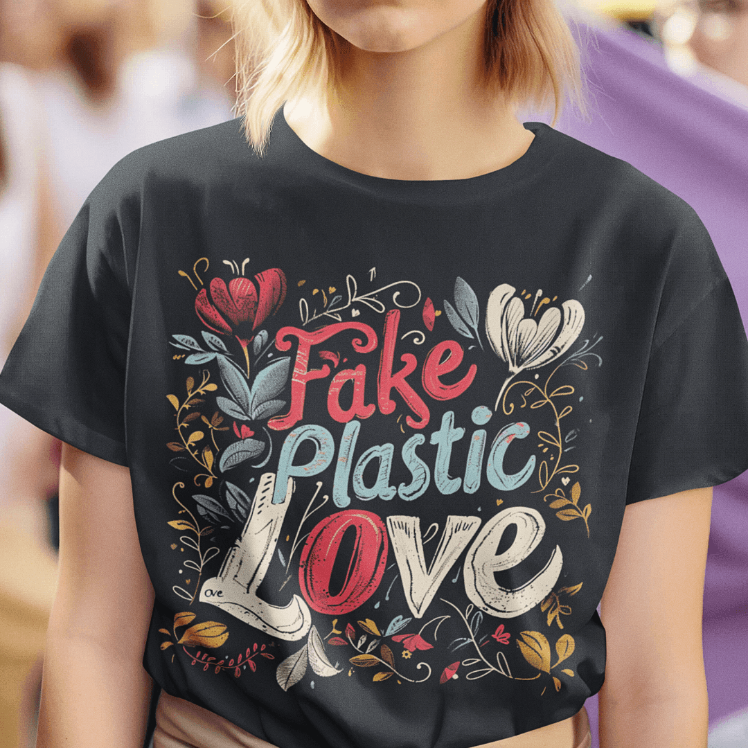 Radiohead Fake Plastic Love Tee - Text Tease